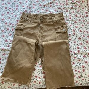 SHEIN Light Brown Casual Pants